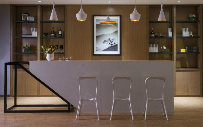 辦公室裝修設計:印花磚設計,打造個性化辦公空間